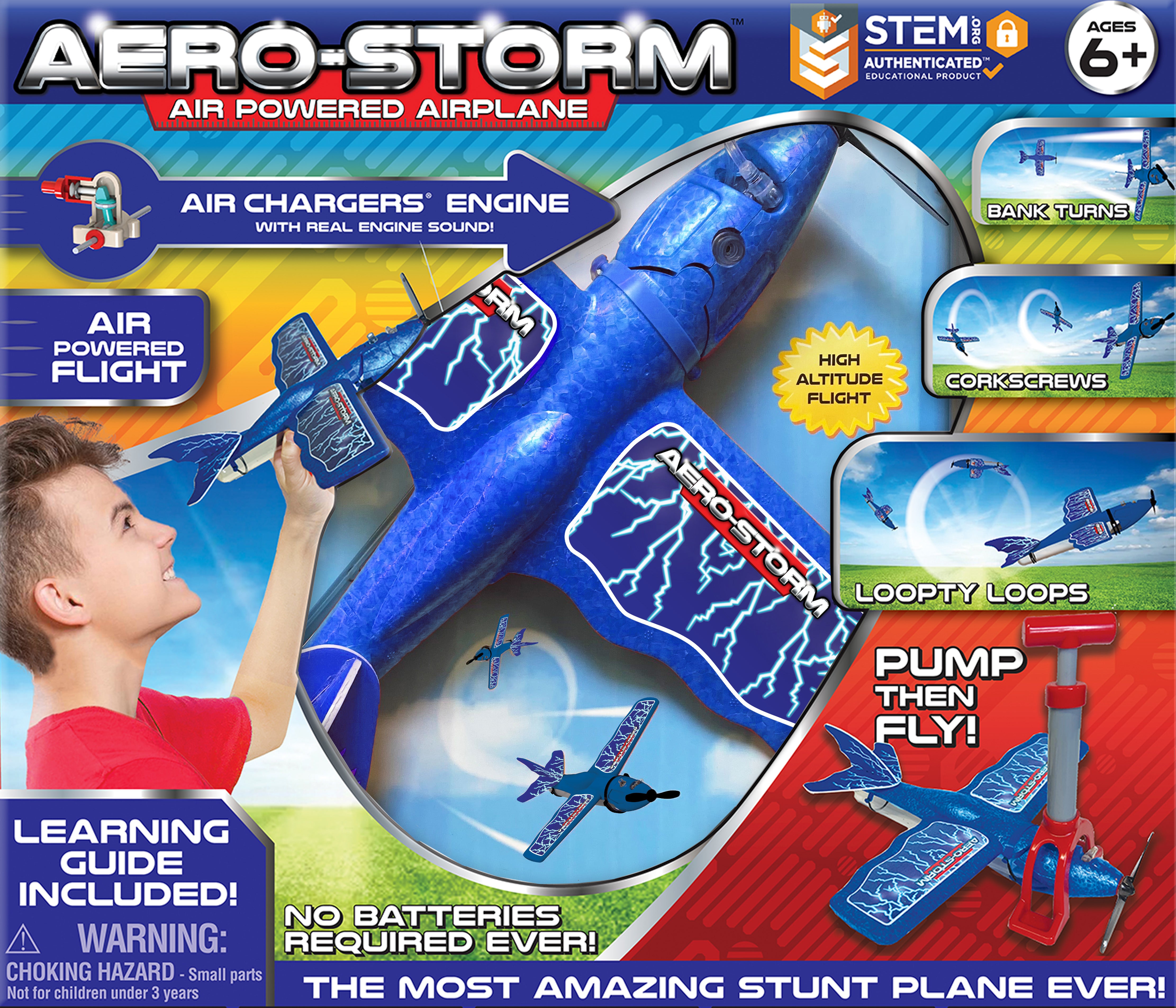 Aero-Storm Flying Toy Airplane - Top Secret Toys