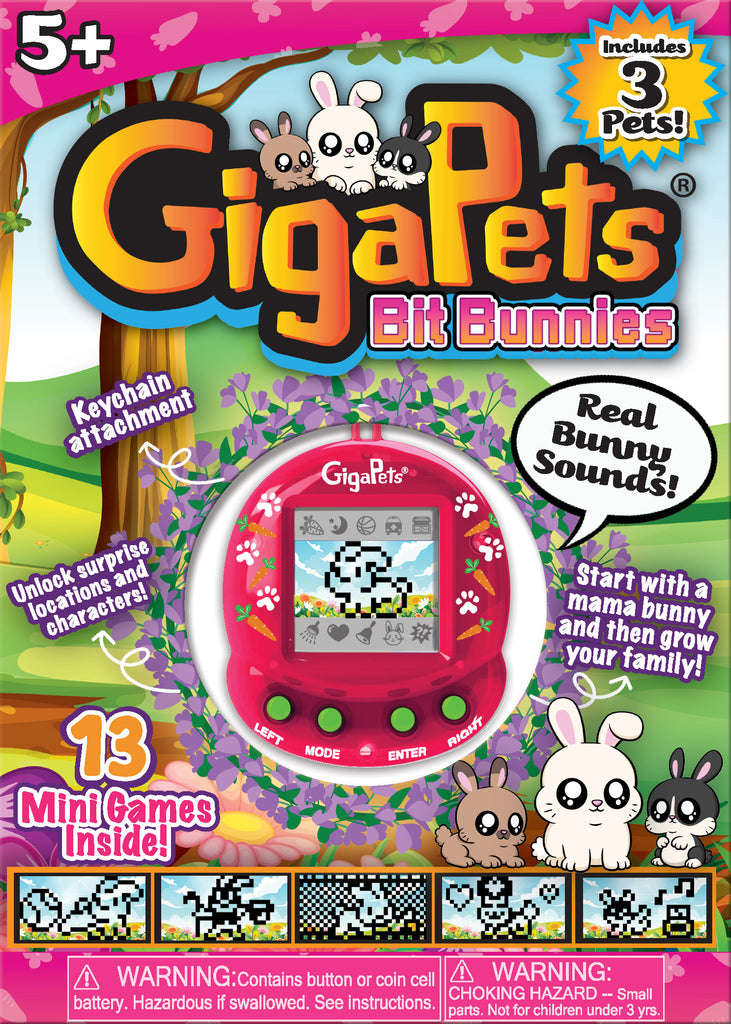 GigaPets Bit Bunnies – Top Secret Toys
