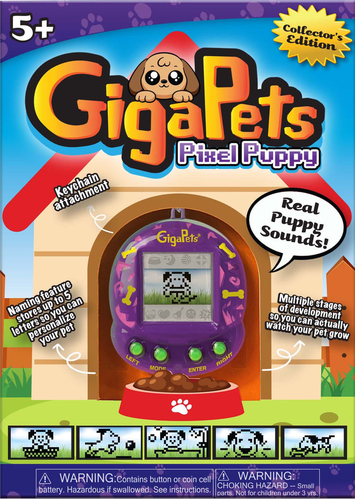 GigaPets Pixel Puppy – Top Secret Toys