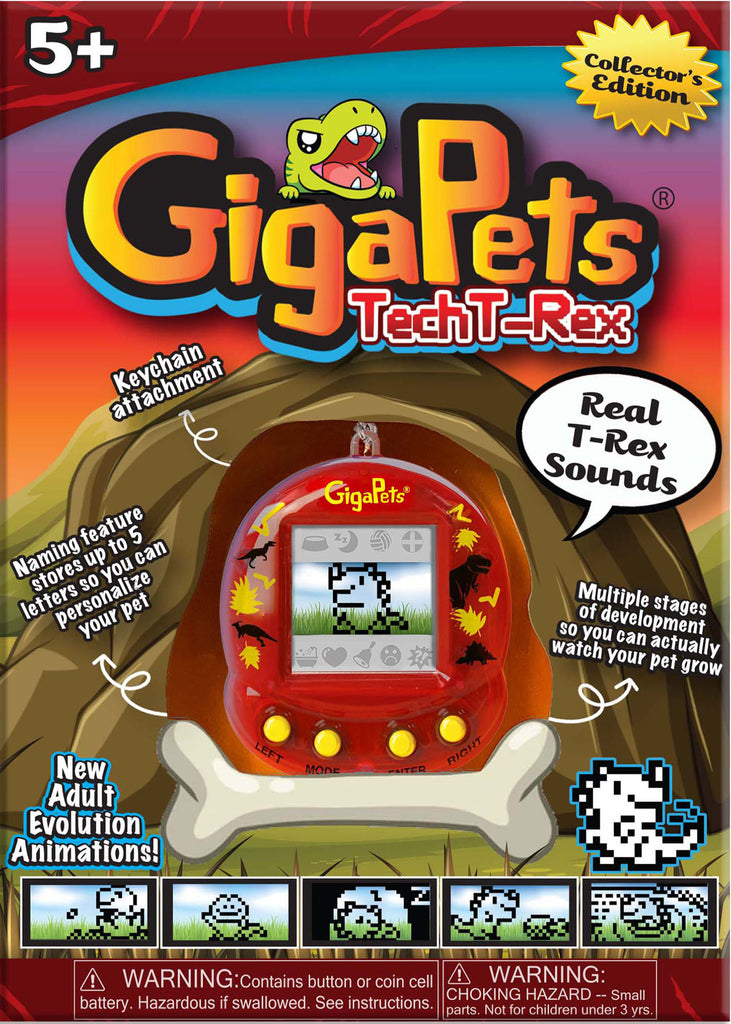 Giga Pets　BABY T-REX This baby t-rex is gonna get me killed by dada (GigaPets
