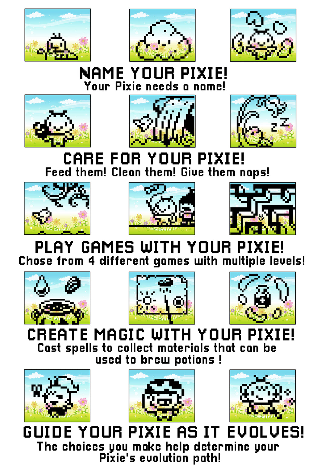 GigaPets Pixie – Top Secret Toys